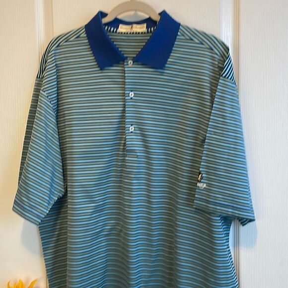 Fairway & Greene “Cuscowilla” Striped Polo - XL - Excellent Condition - Picture 2 of 8